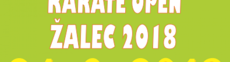 16. KARATE CUP ŽALEC 2018