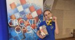 Sara zmagala na 25TH CROATIAN KARATE OPEN v REKI